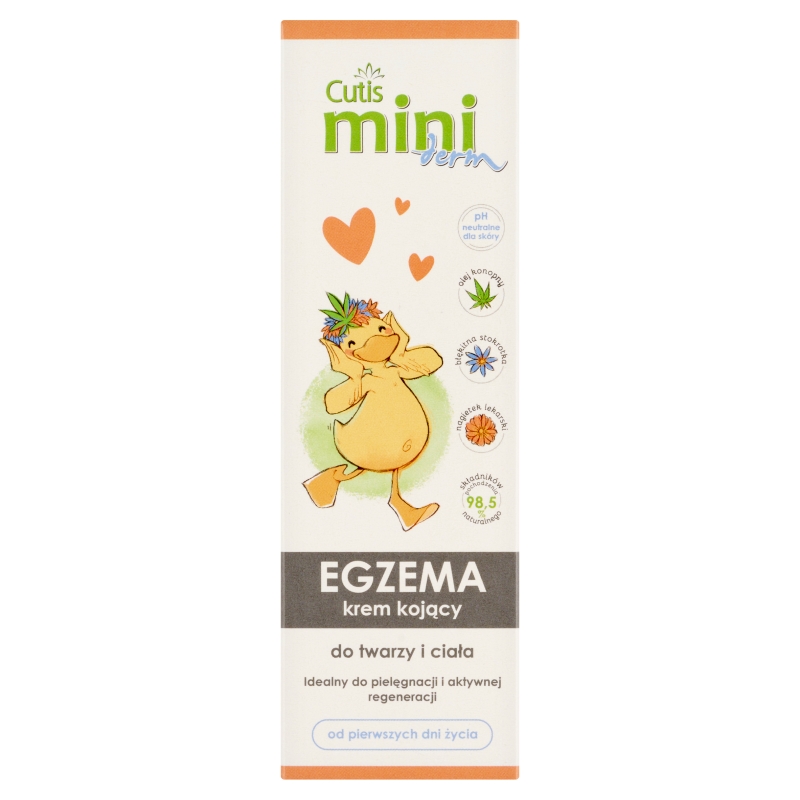 Cutis Mini Derm Egzema, kojący krem do twarzy i ciała, 75 ml