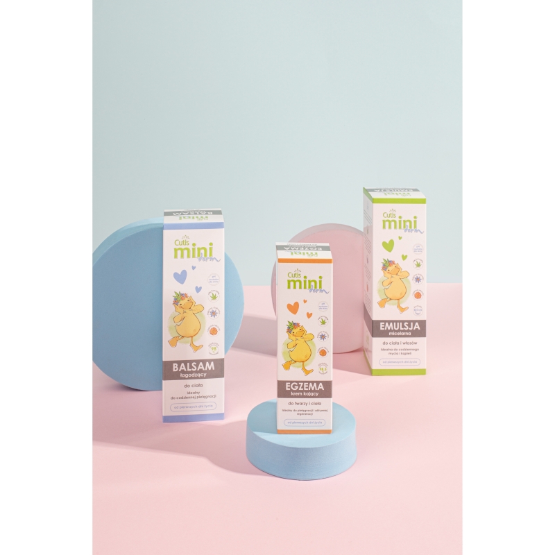 Cutis Mini Derm, emulsja micelarna do mycia ciała, 200 ml