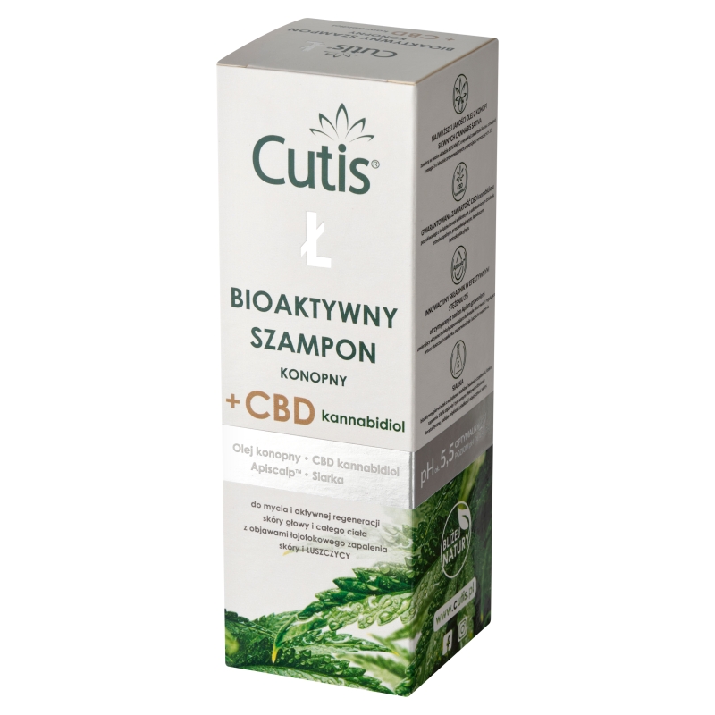 Cutis Ł - Łuszczyca, bioaktywny szampon, 200 ml