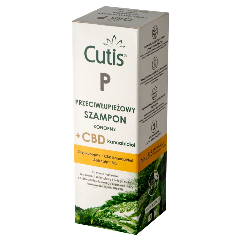 CUTIS P, szampon przeciwłupieżowy, 150 ml