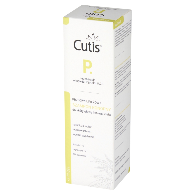 CUTIS P, szampon przeciwłupieżowy, 150 ml