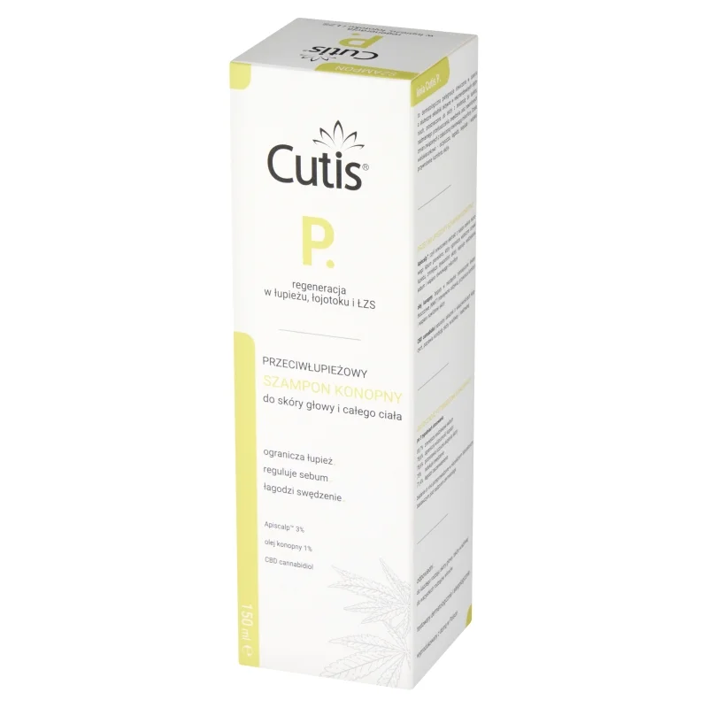 CUTIS P, szampon przeciwłupieżowy, 150 ml