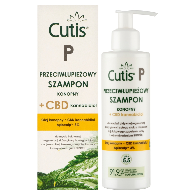 CUTIS P, szampon przeciwłupieżowy, 150 ml
