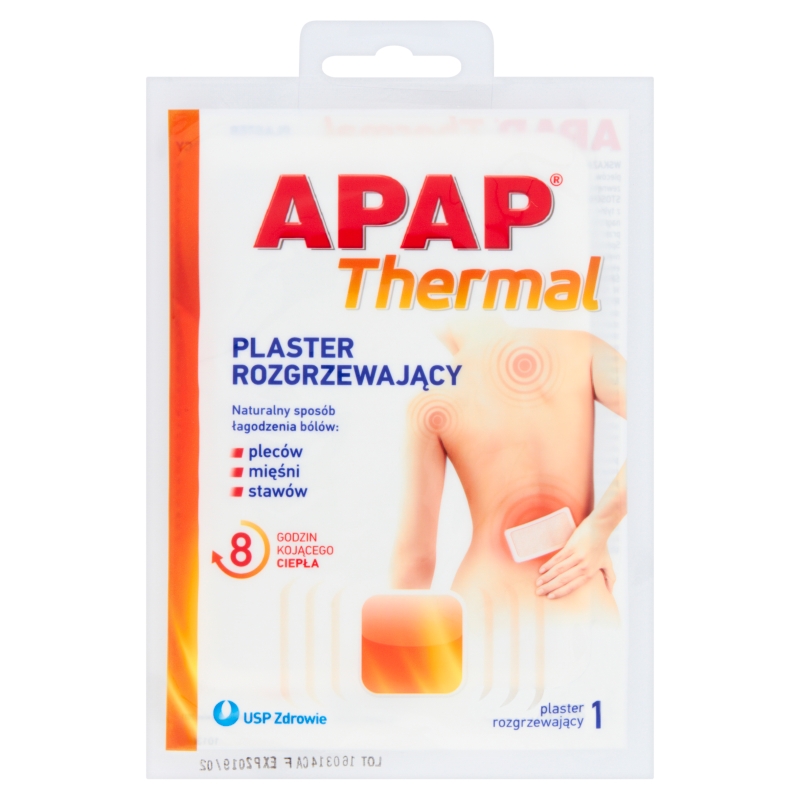 Apap Thermal, plaster rozgrzewający, 1 szt.