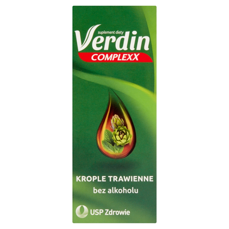 Verdin Complexx, krople ze składnikami wspierającymi prawidłowe trawienie, 40 ml