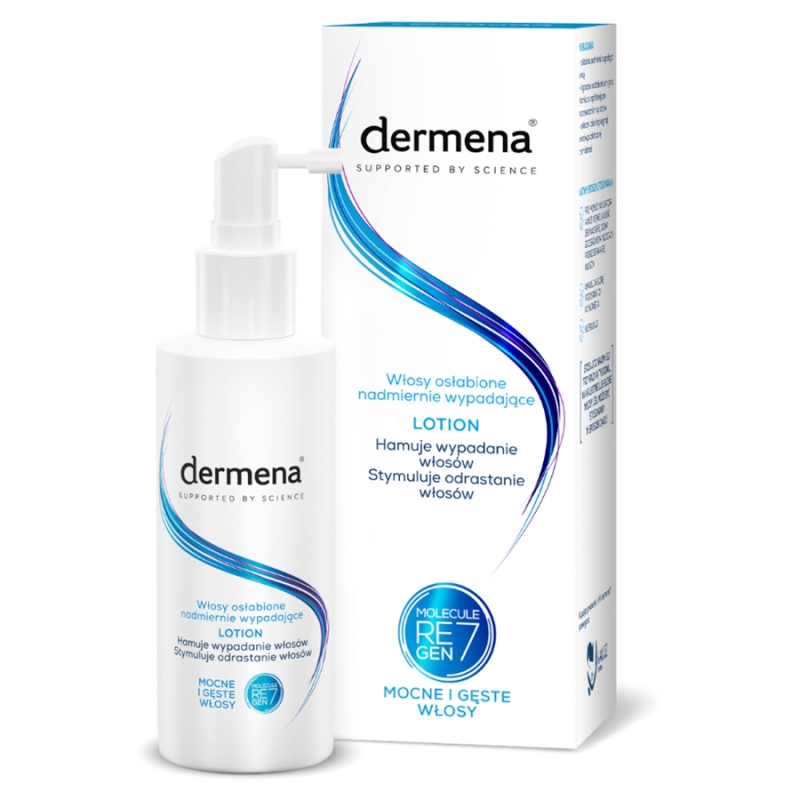 Dermena Lotion, do włosów osłabionych i nadmiernie wypadających, 150 ml