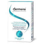 Dermena Szampon Sensitive do wrażliwej skóry głowy i włosów nadmiernie wypadających, 200 ml