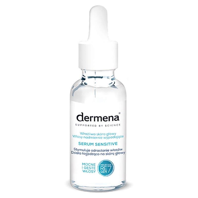 Dermena Sensitive, serum stymulujące odrastanie włosów, 50 ml