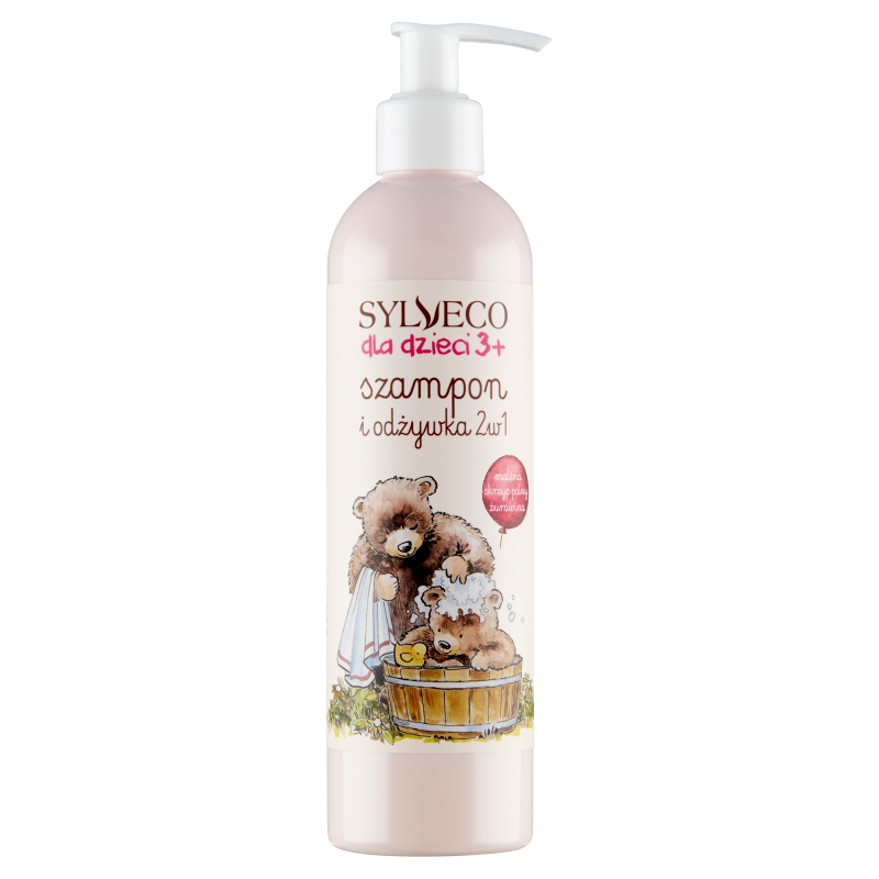 SYLVECO dla dzieci 3+, szampon i odżywka 2w1, 300 ml