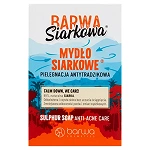 Barwa Siarkowa Specjalistyczne mydło siarkowe mydło do cery trądzikowej, 100 g