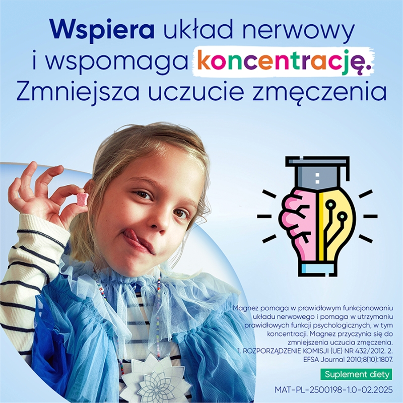 Magne B6 Kids, 30 tabletek do żucia
