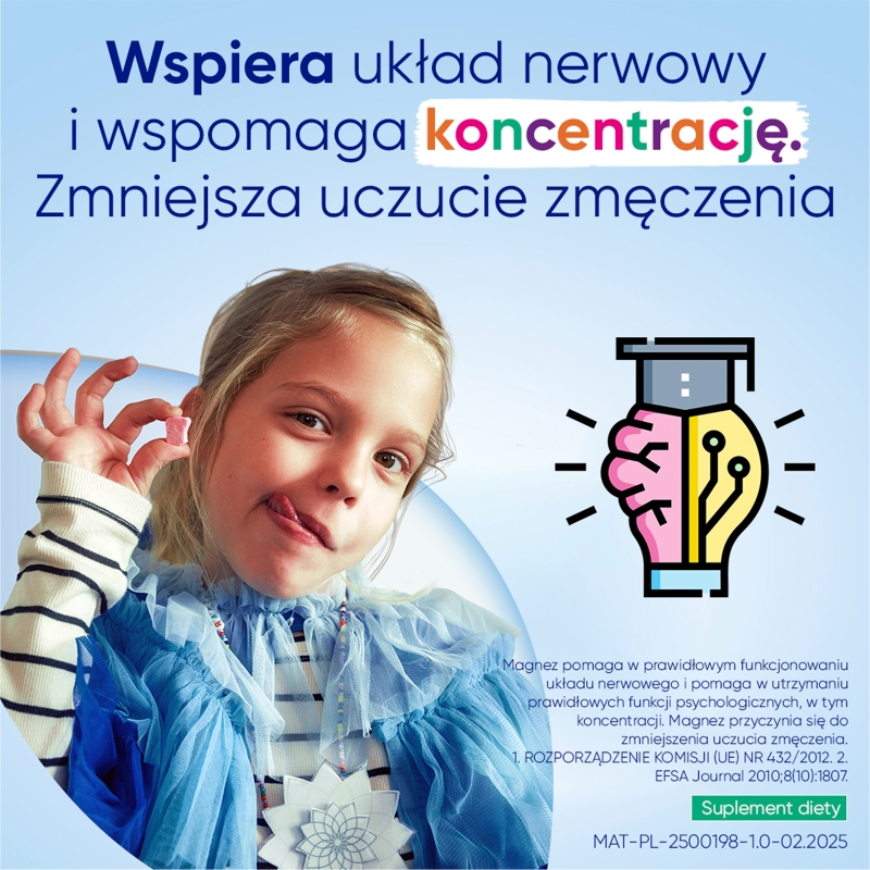 Magne B6 Kids, 30 tabletek do żucia
