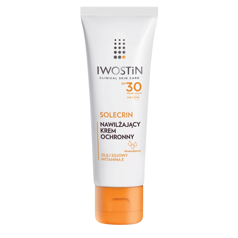 Iwostin Solecrin, lekki krem ochronny SPF 30, 50 ml KRÓTKA DATA 31.12.2025