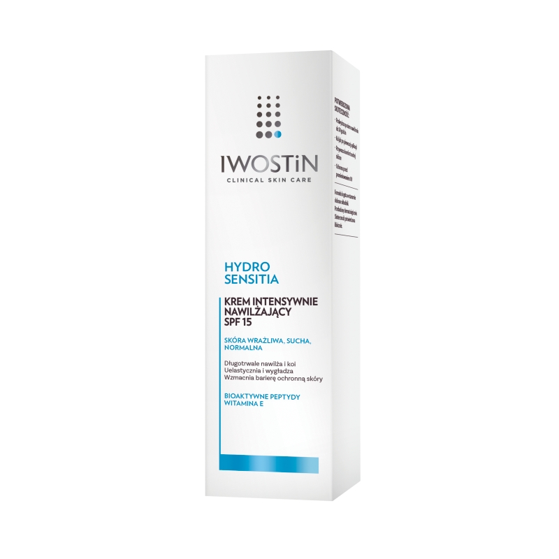 IWOSTIN HYDRO SENSITIA, krem, SPF 15, 50 ml