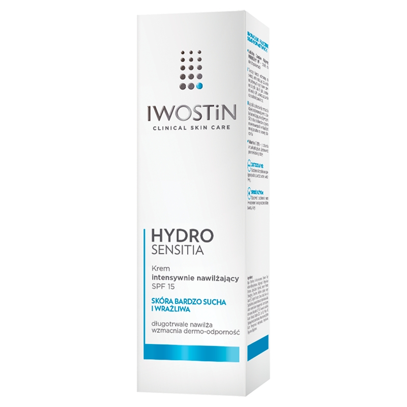 IWOSTIN HYDRO SENSITIA, krem, SPF 15, 50 ml
