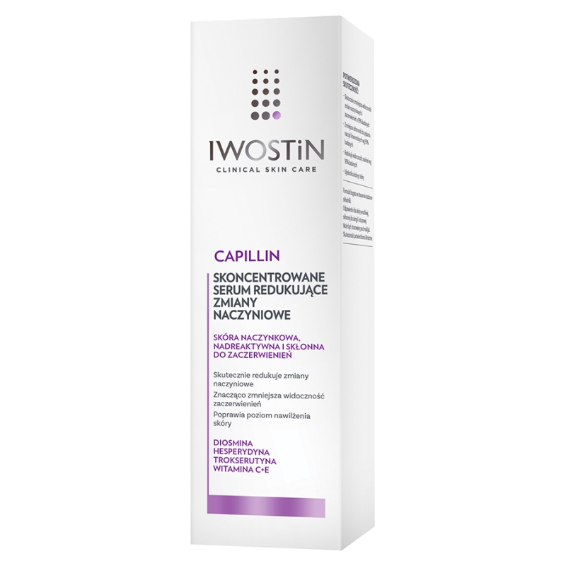Iwostin Capillin Forte, koncentrat na naczynka do skóry wrażliwej, 75 ml