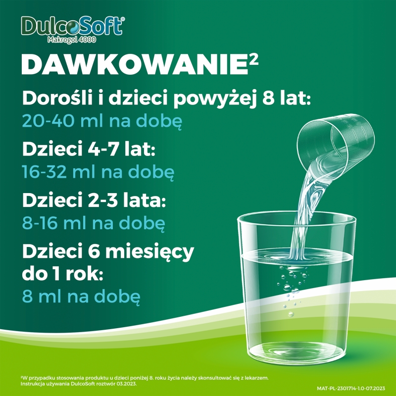Dulcosoft , proszek do rozpuszczenia na zaparcia, 250 ml