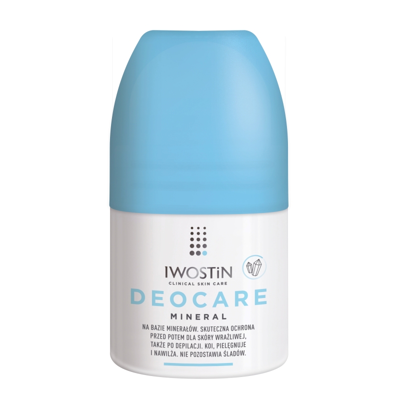 Iwostin Deocare Mineral, emulsja mineralny antyperspirant, 50 ml