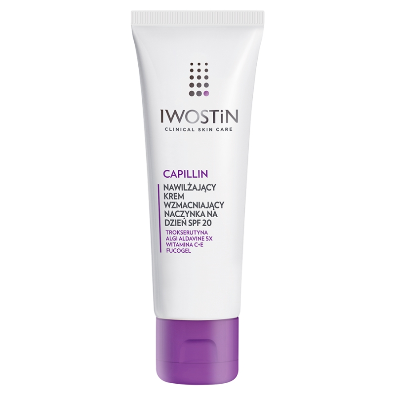 Iwostin Capillin, krem na naczynka SPF 20 z aktywnymi filtrami, 40 ml