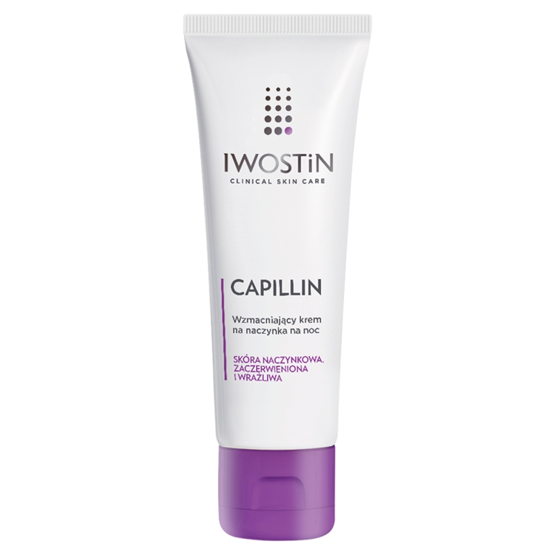 Iwostin Capillin, wzmacniający krem na naczynka na noc, 40 ml
