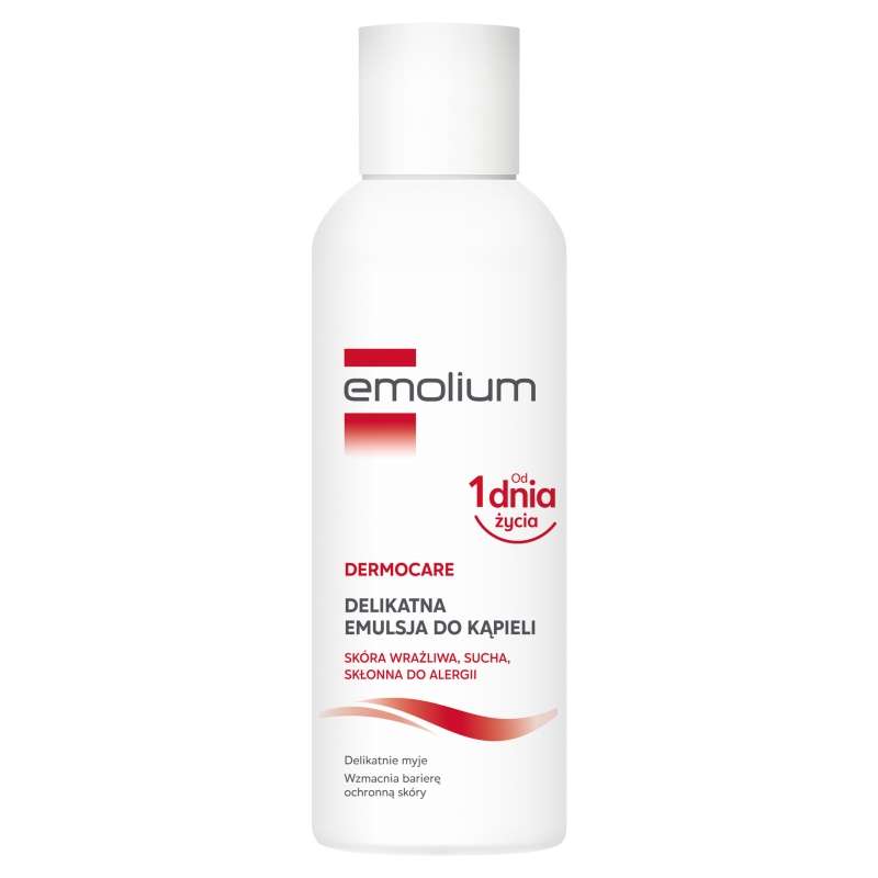 Emolium Dermocare , emulsja do kąpieli na suchą skórę dla dzieci i dorosłych,  400 ml