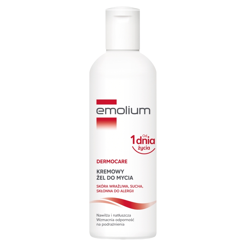 Emolium Dermocare , kremowy żel do mycia, 200 ml