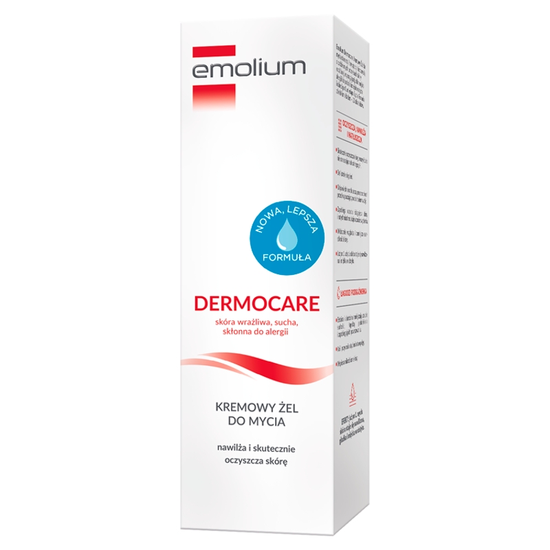 Emolium Dermocare , kremowy żel do mycia, 200 ml