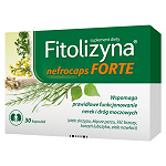 Fitolizyna Nefrocaps Forte kapsułki ze składnikami wspomagającymi funkcjonowanie nerek i dróg moczowych, 30 szt.