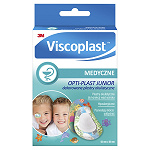 Viscoplast Opti-Plast Junior plaster na oko dla dzieci 62 x 50mm, 10 szt.