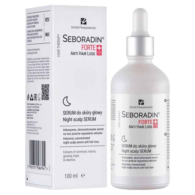 Seboradin Forte Anti Hair, serum na wypadanie włosów, 100 ml
