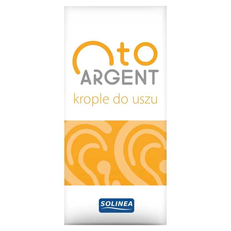Otoargent, krople do uszu na stany zapalne przewodu słuchowego, 15 ml