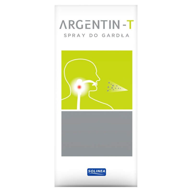 Argentin T, spray wspomagający leczenie stanów zapalnych gardła, 20 ml