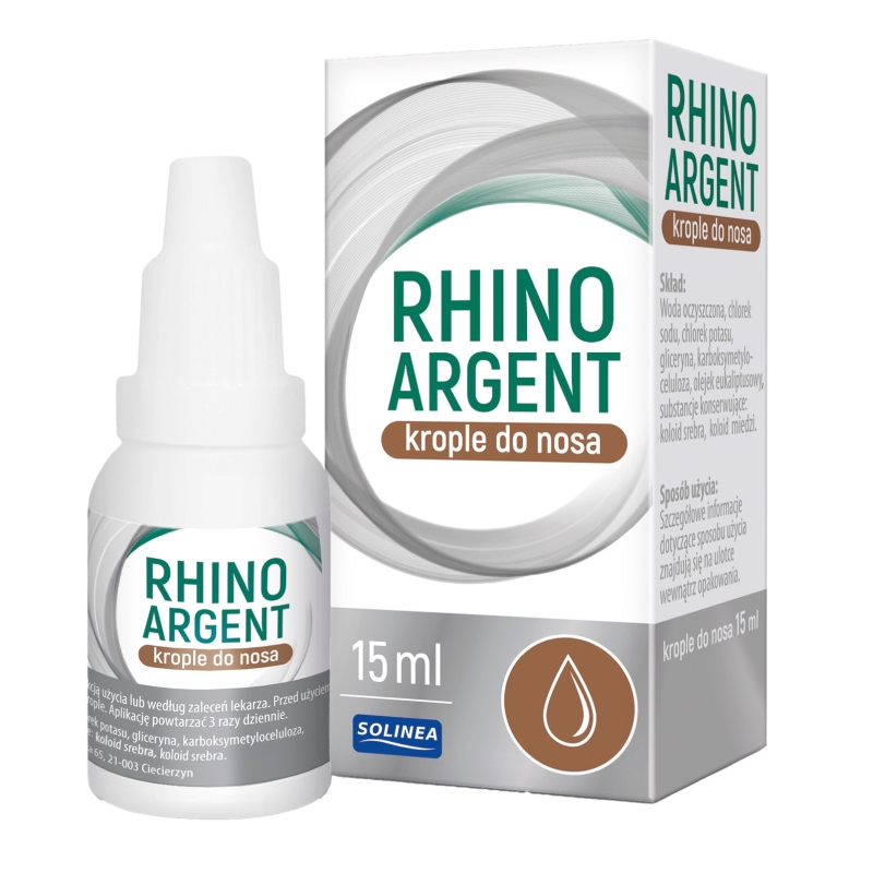 Rhinoargent, krople do nosa 15ml