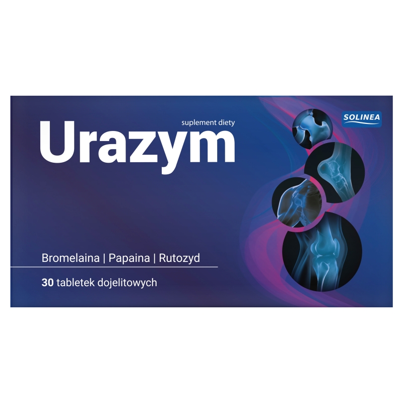 Urazym, tabletki dojelitowe dla osób zmagających się z kontuzjami, 30 szt.