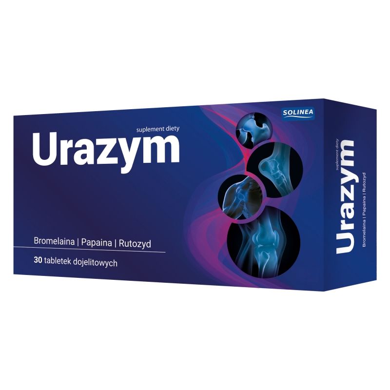 Urazym, tabletki dojelitowe dla osób zmagających się z kontuzjami, 30 szt.