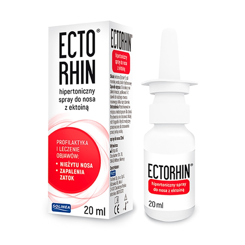 Ectorhin, spray na nieżyt nosa, 20 ml