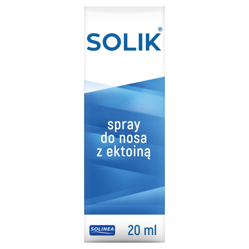 SOLIK, spray do nosa z ektoiną, 20 ml