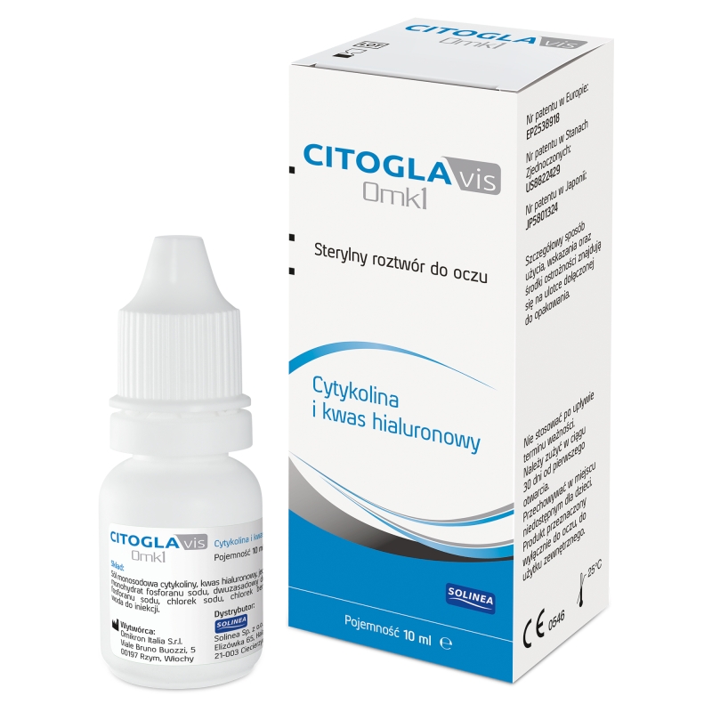 Citogla Vis Omk1, krople do oczu łagodzące podrażnienia, 10 ml