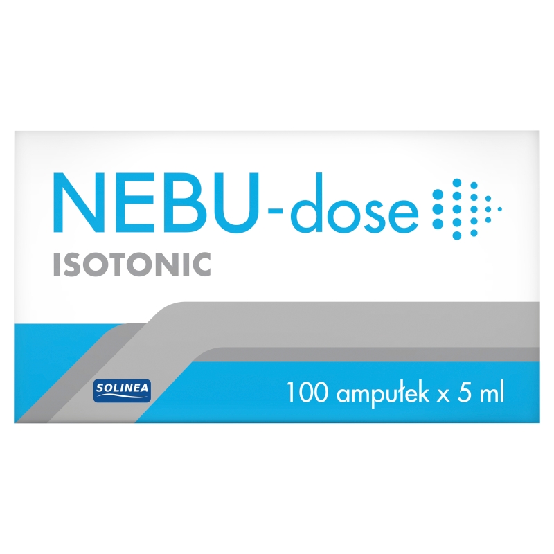 NEBU-dose ISOTONIC, płyn do inhalacji, 100 ampułek 5 ml
