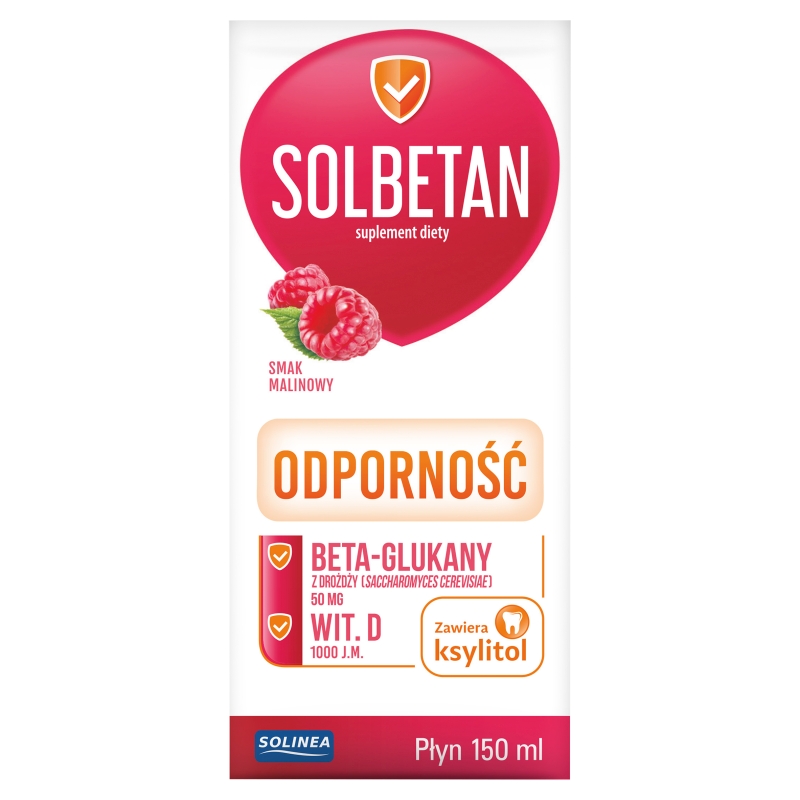 Solbetan, syrop ze składniakami wzmacniającymi odporności, butelka 150 ml