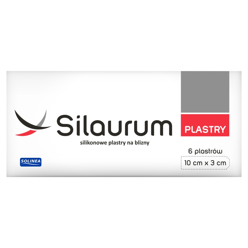 Silaurum, plastry na blizny, 6 szt.