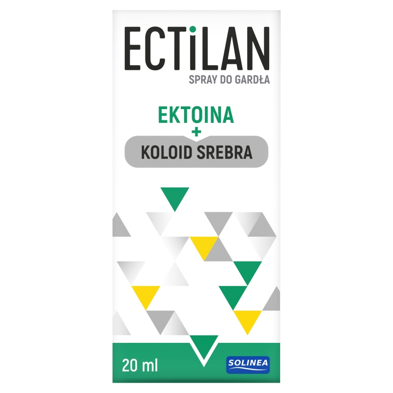 Ectilan, spray do gardła, 20 ml