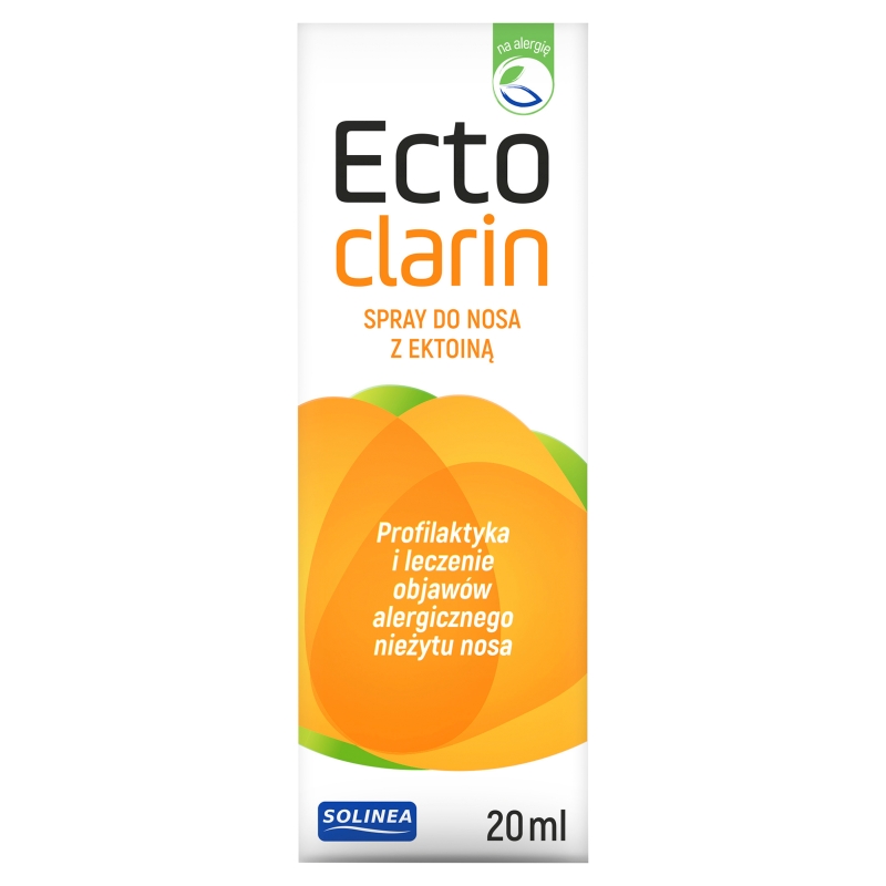 Ectoclarin, spray na alergiczny nieżyt nosa, 20 ml