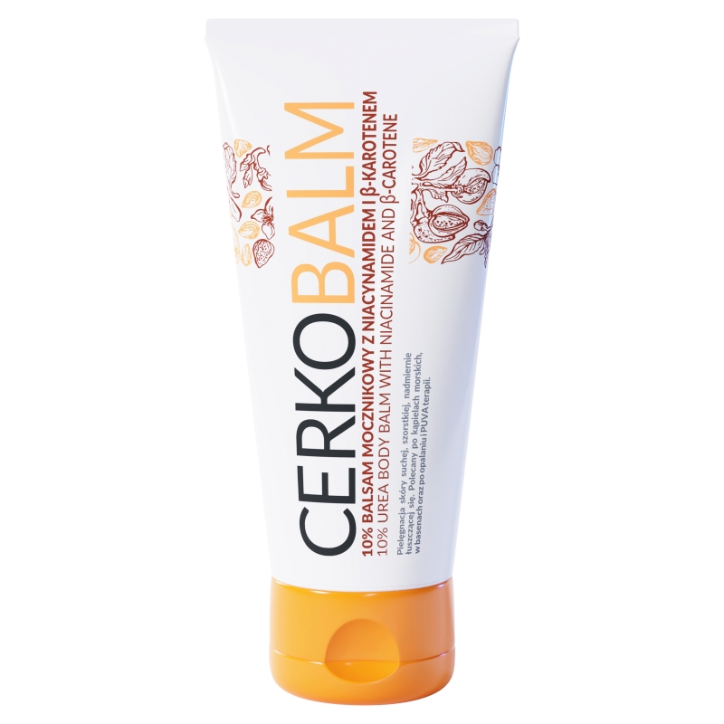 CERKOBALM 10% balsam mocznikowy z niacynamidem i Beta-kartonem, 200 ml