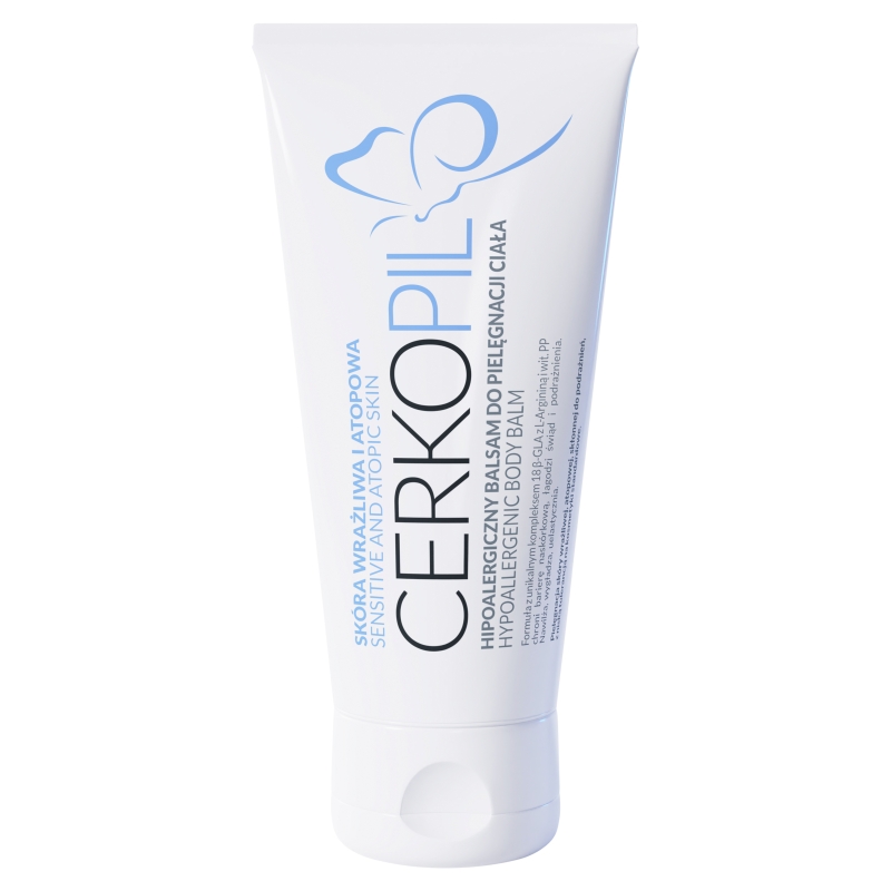 CERKOPIL balsam do ciała hipoalergiczny do skóry wrażliwej i atopowej, 200 ml