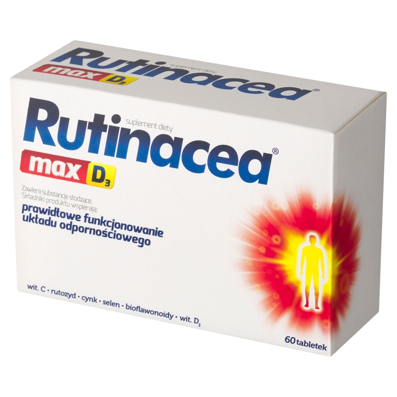 Rutinacea Max D3, tabletki , 60 szt.