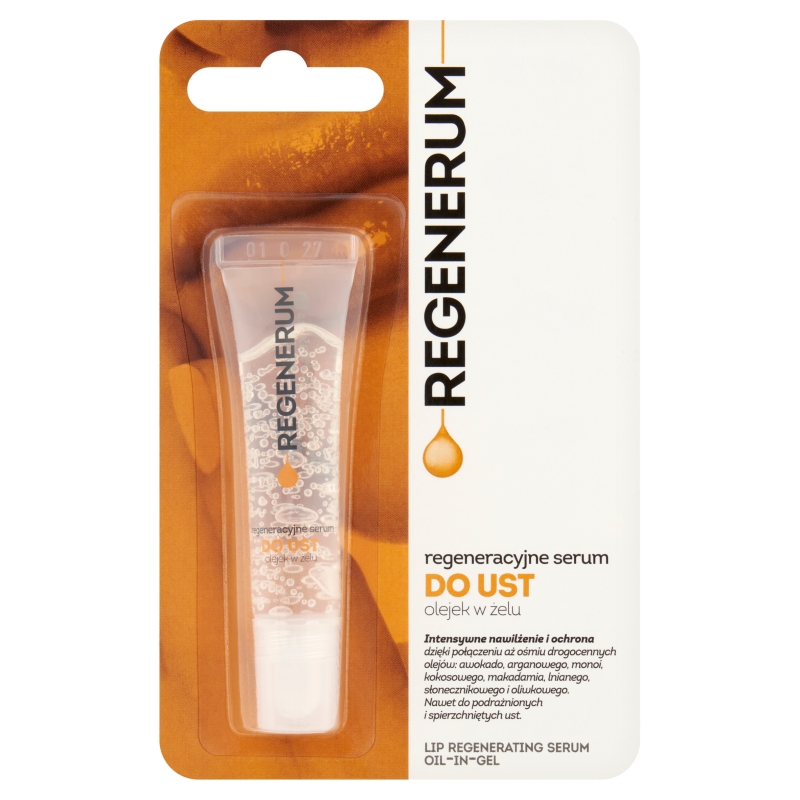 Regenerum Serum do ust, olejek w żelu, 7 g