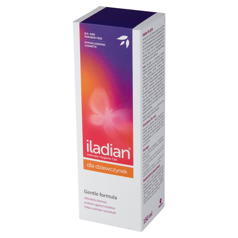 Iladian dla dziewczynek, żel do higieny intymnej, 150 ml