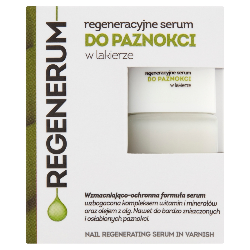 Regenerum Serum do paznokci w lakierze do zniszczonych i osłabionych paznokci, 8 ml