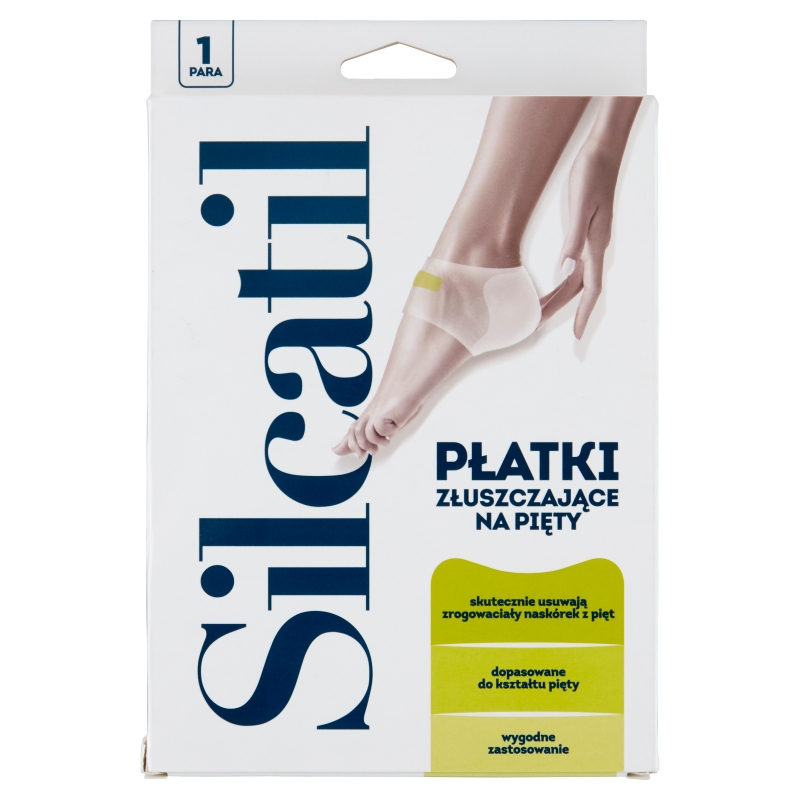 Silcatil , Płatki złuszczające na pięty, 1 szt.